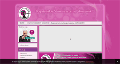 Desktop Screenshot of amazonki.bogatynia.pl